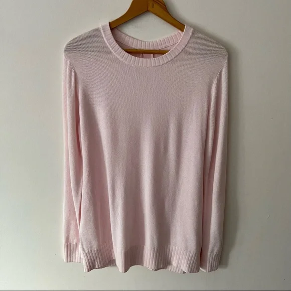 Lululemon Sincerely Yours Sweater / Size 10 / Pink Glow Cashlu Relaxed - Picture 3 of 10
